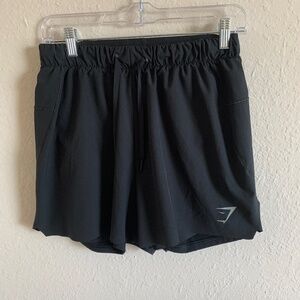 Gymshark Women's M Speed Shorts Running Training Athletic Workout Gym in Black